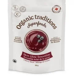 Organic Traditions Skin Glow Smoothie 4 Berry Blend 100mL