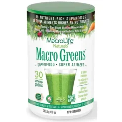 MacroLife Naturals Macro Greens Nutrient Rich Superfood 283.5g