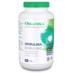 Organika Spirulina 1000mg 180Caps