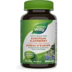Nature's Way European Elderberry Berries & Flowers 100Caps