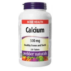 Webber Naturals Calcium 500mg 250Caps