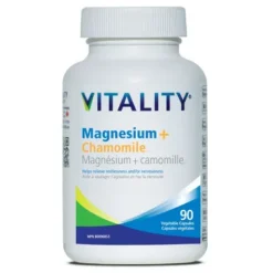 Vitality Magnesium + Chamomile Capsules 90Caps