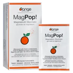 Orange Naturals MagPop! Magnesium Glycinate Effervescent Drink 35Count