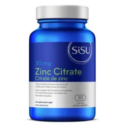 SISU Zinc Citrate 30mg 90Caps