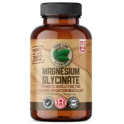 Pure Lab Vitamins Magnesium Glycinate 120Caps