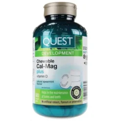 Quest Chewable Cal-Mag - Spearmint 90Caps