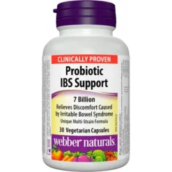 Webber Naturals Probiotic IBS Support 7 Billion 30Caps