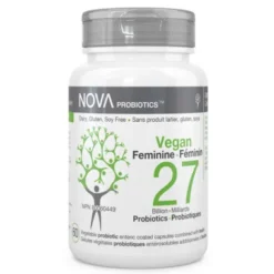 NOVA Probiotics VEGAN Feminine 27 Billion CFU 60Caps